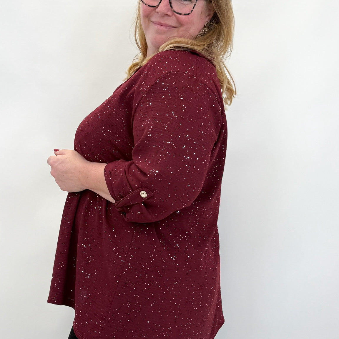 BUTTON TOP SHIMMER - 1842