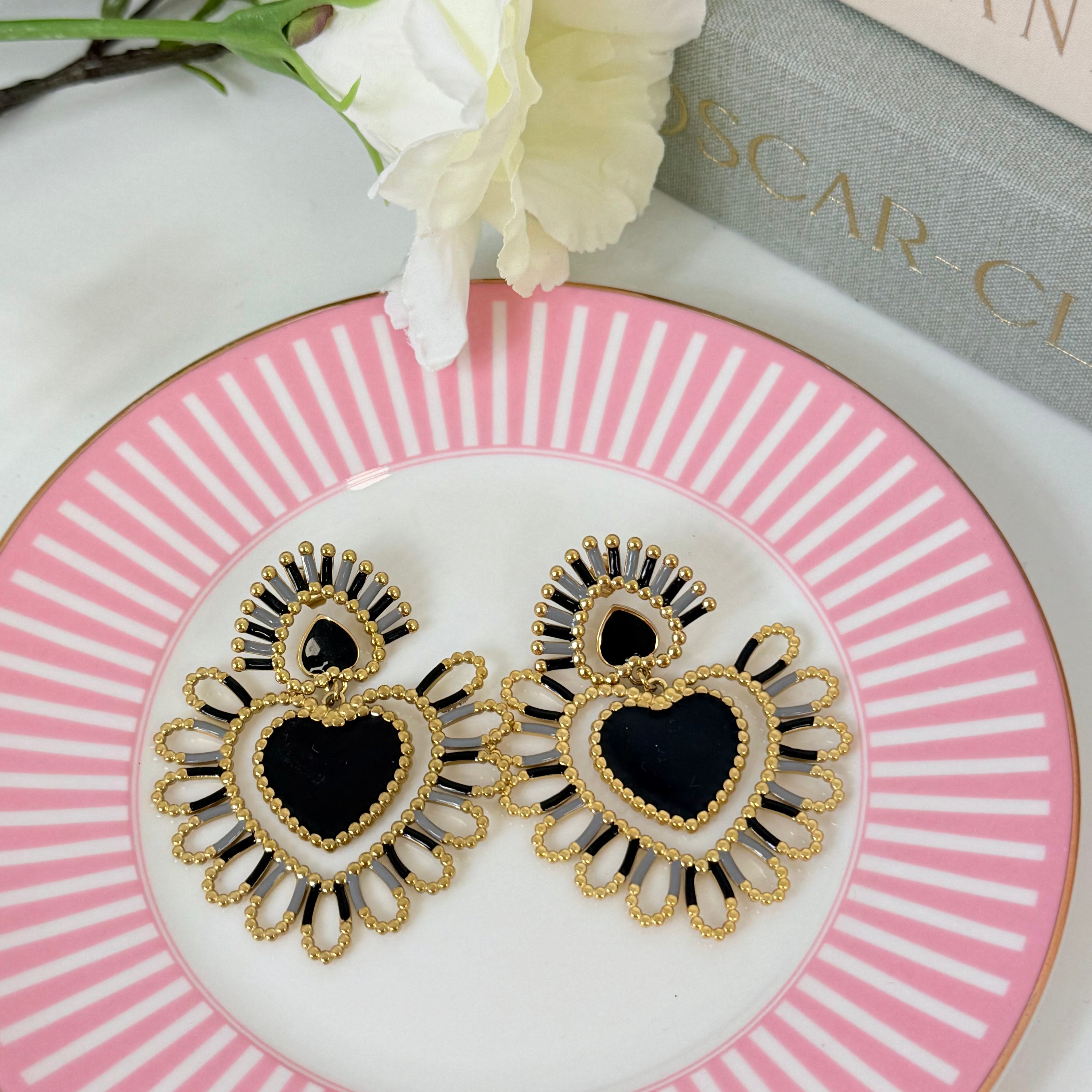 COLOR HEART OORBELLEN - 031