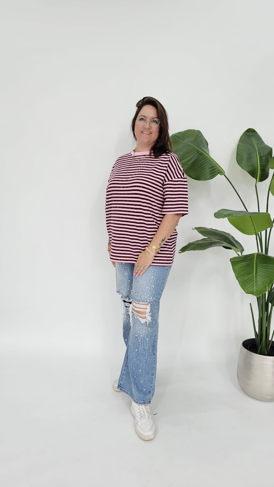 STREEP DIAMOND T-SHIRT -2111