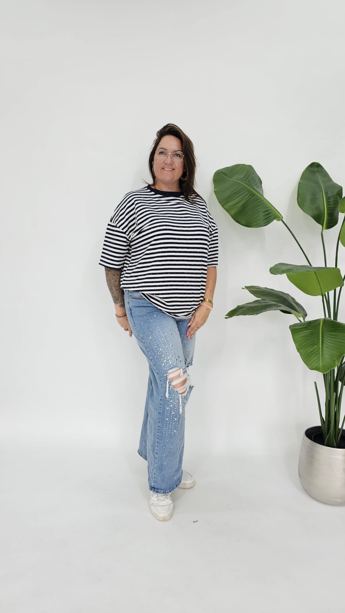 STREEP DIAMOND T-SHIRT -2111