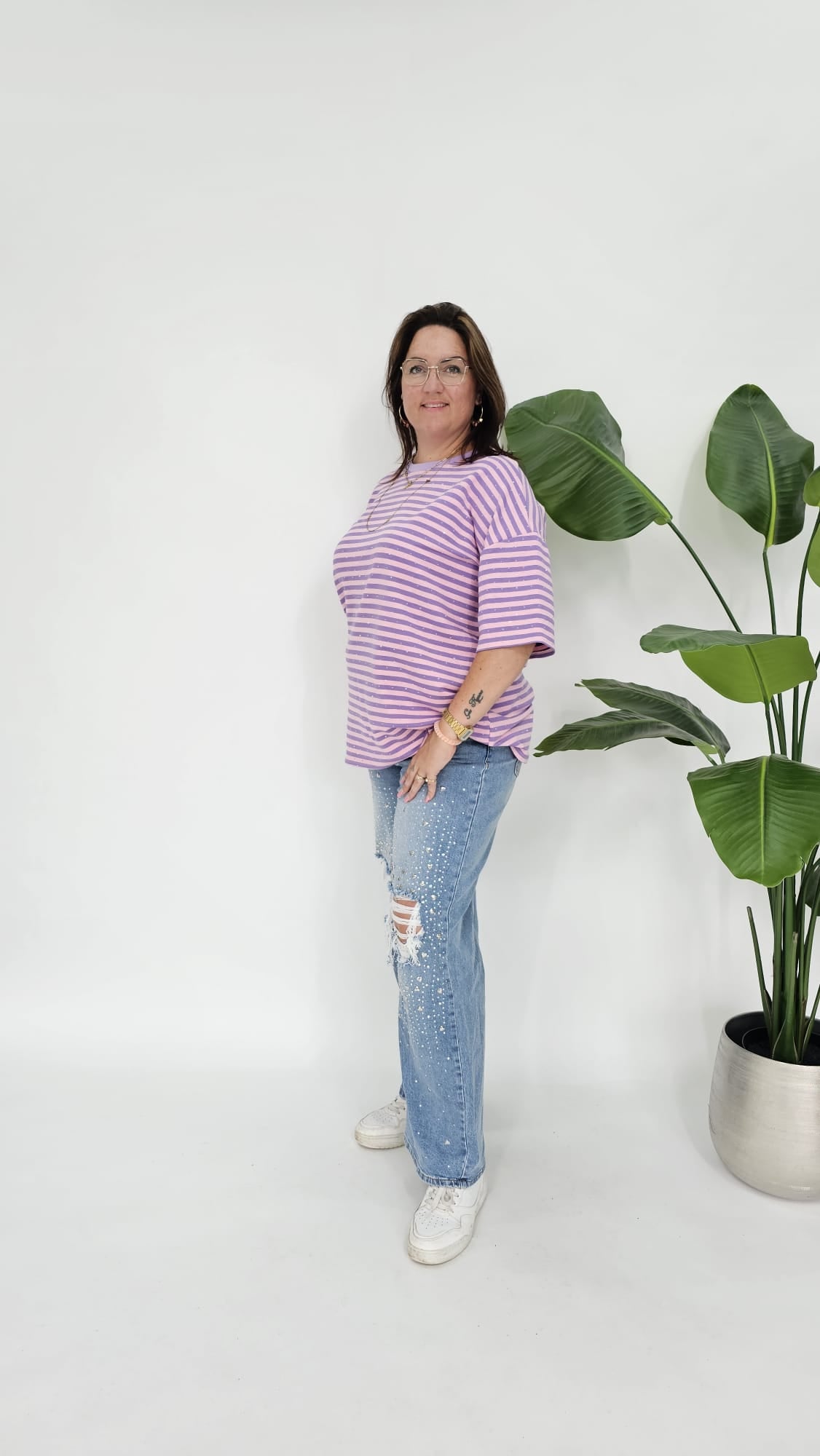 STREEP DIAMOND T-SHIRT -2111