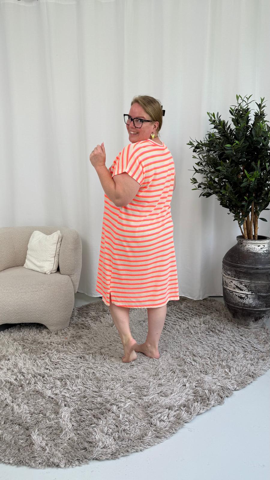 SUMMER BEACH STREEP JURK - 2112