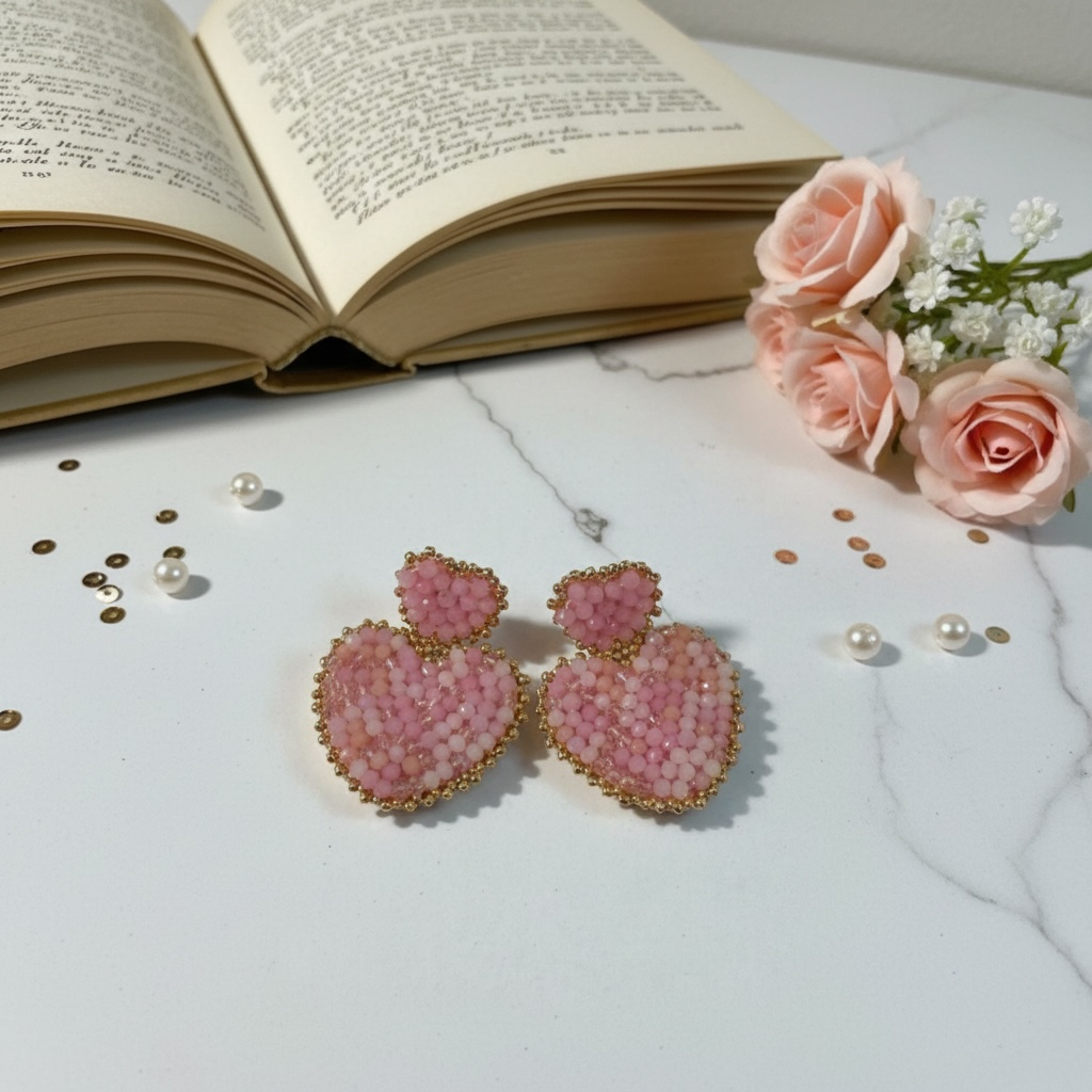 HARTJES OORBELLEN - 093