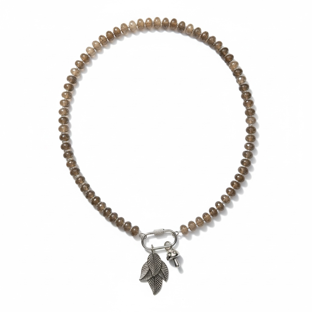 COZY KETTING ARMY ZILVER