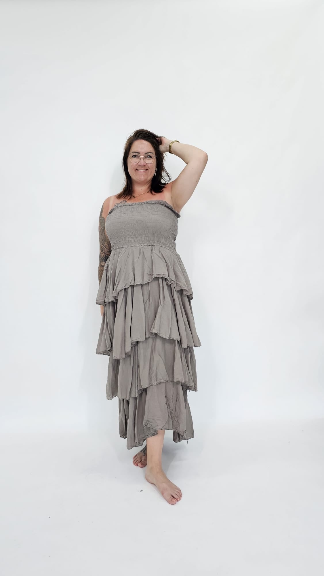 STRAPLESS LAYERS JURK - 2083