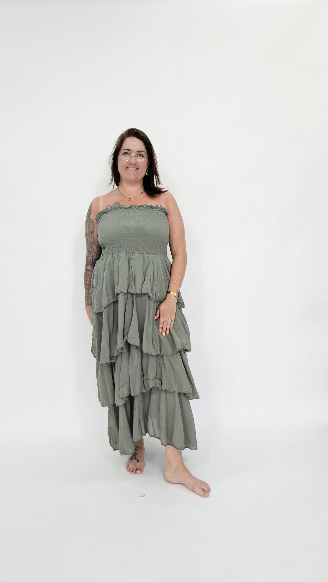 STRAPLESS LAYERS JURK - 2083