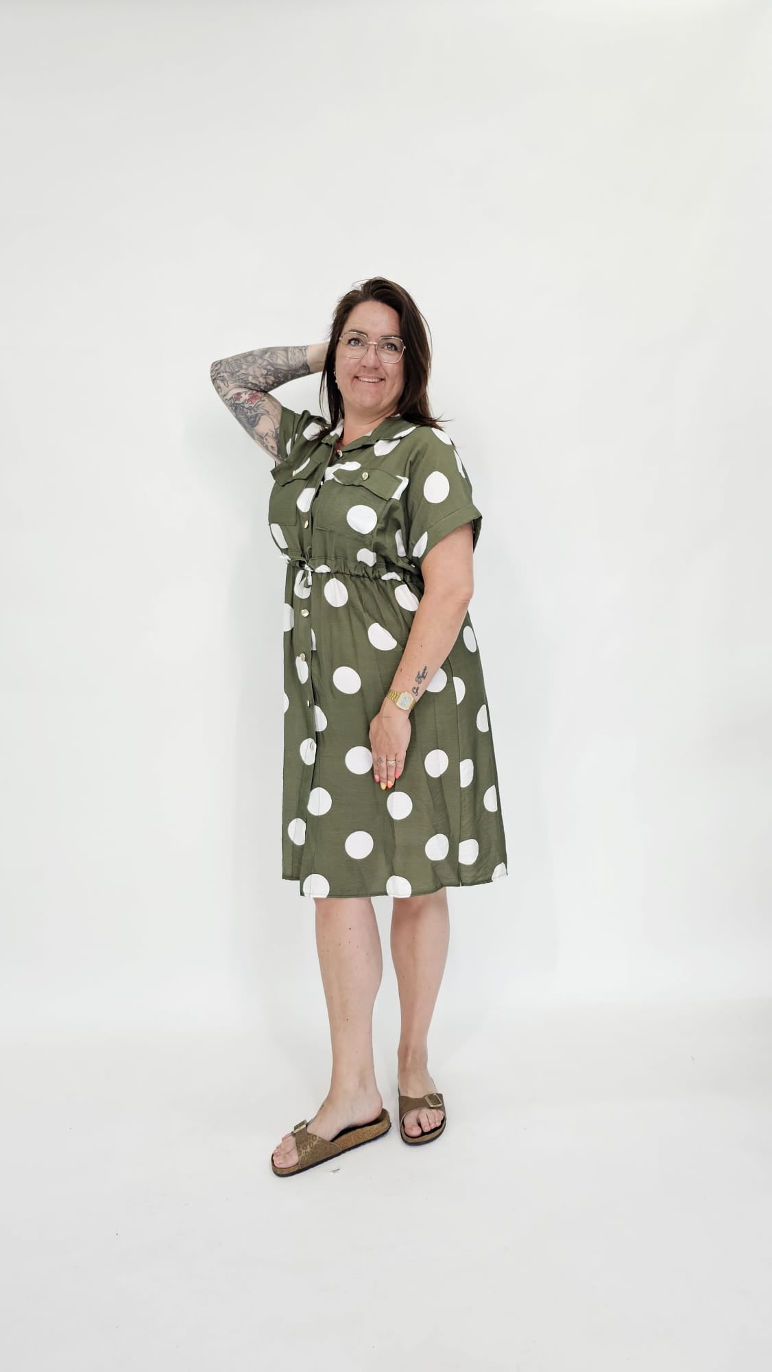 DOTS BLOUSE JURK - 2088