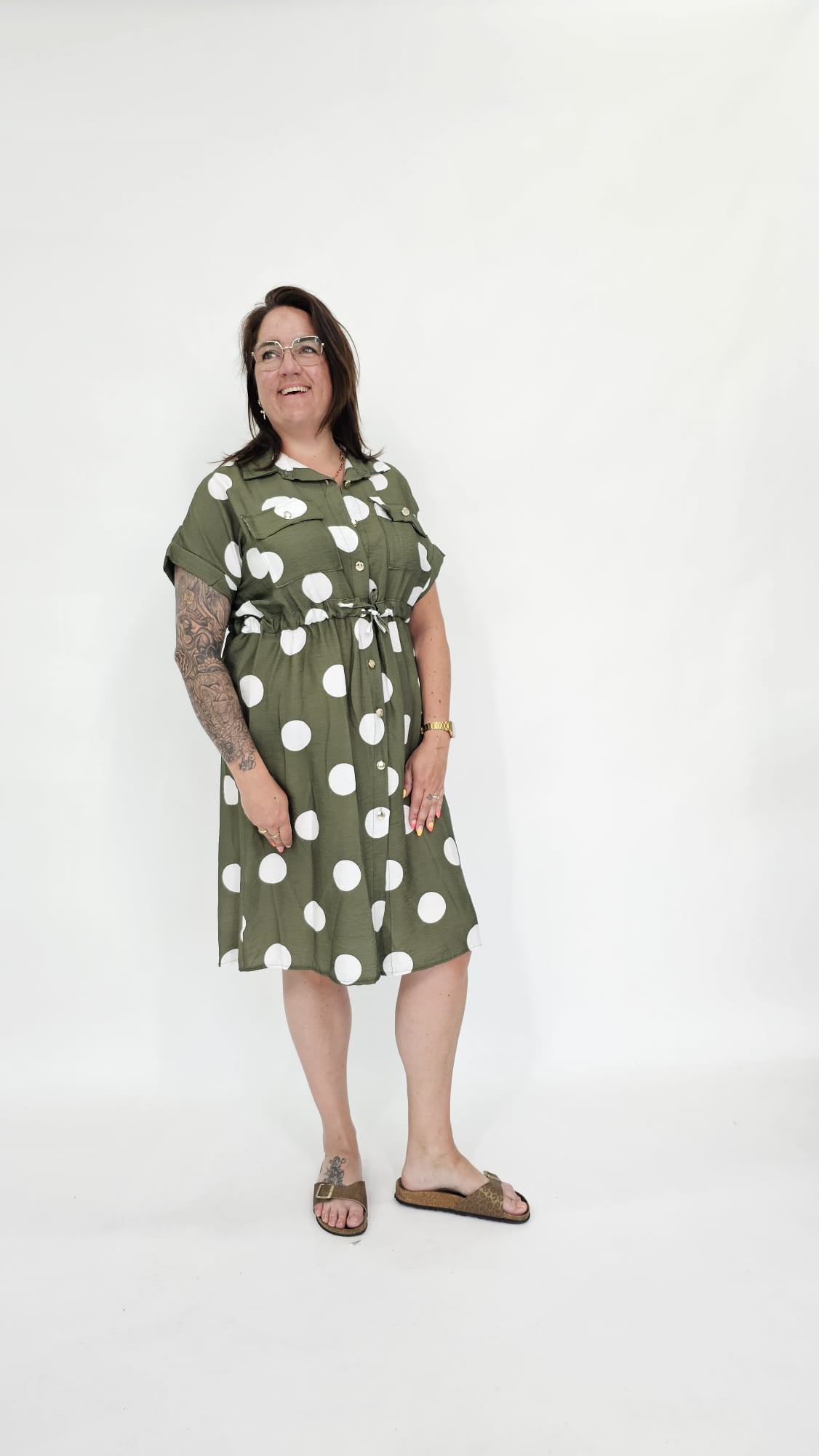 DOTS BLOUSE JURK - 2088