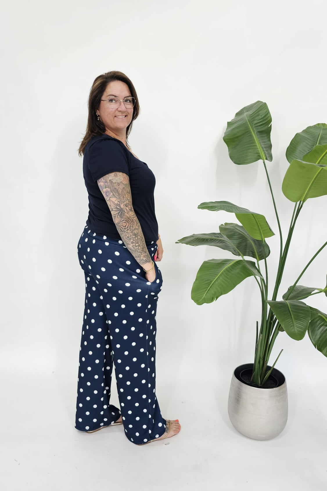 DOTS PANTALON JOGGER MARINE