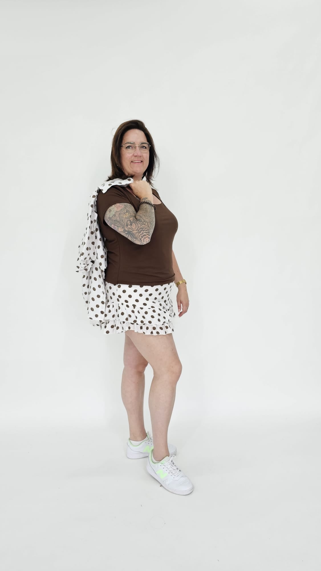 DOTS SKORT SET - 2060
