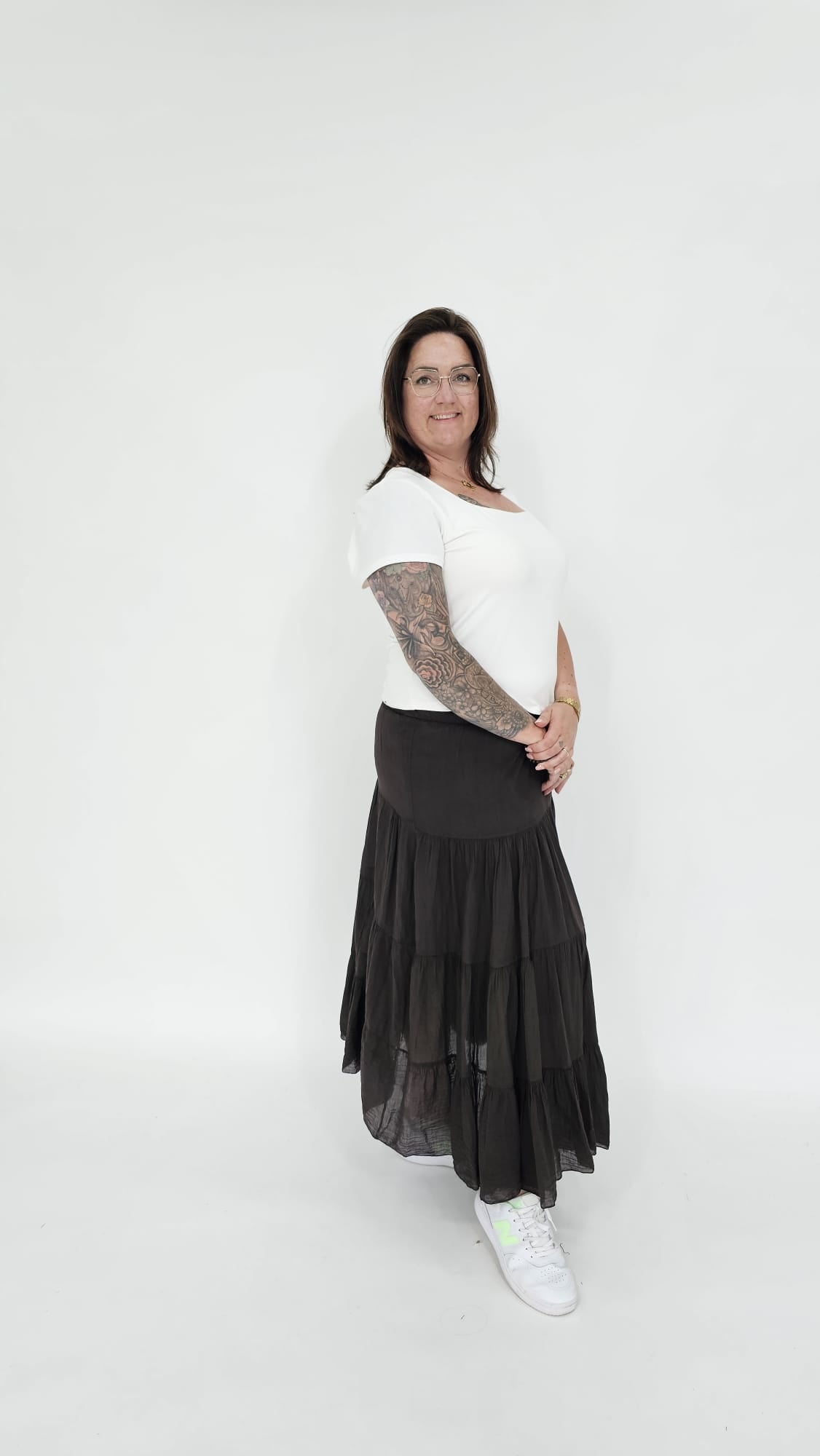 KATOENEN MAXI ROK - 2064