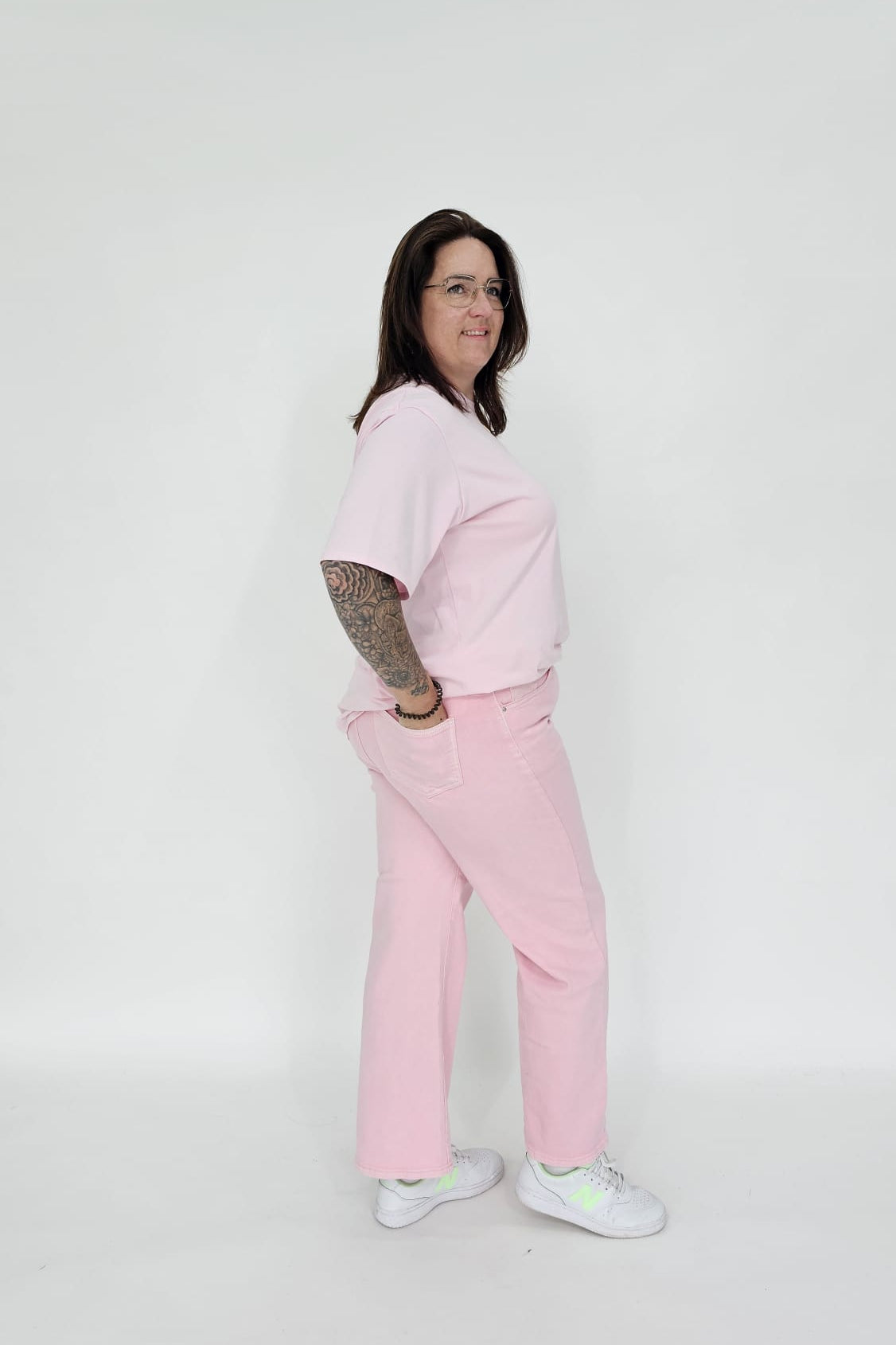WIDE LEG ROZE MY TINA'S - LWP-535E