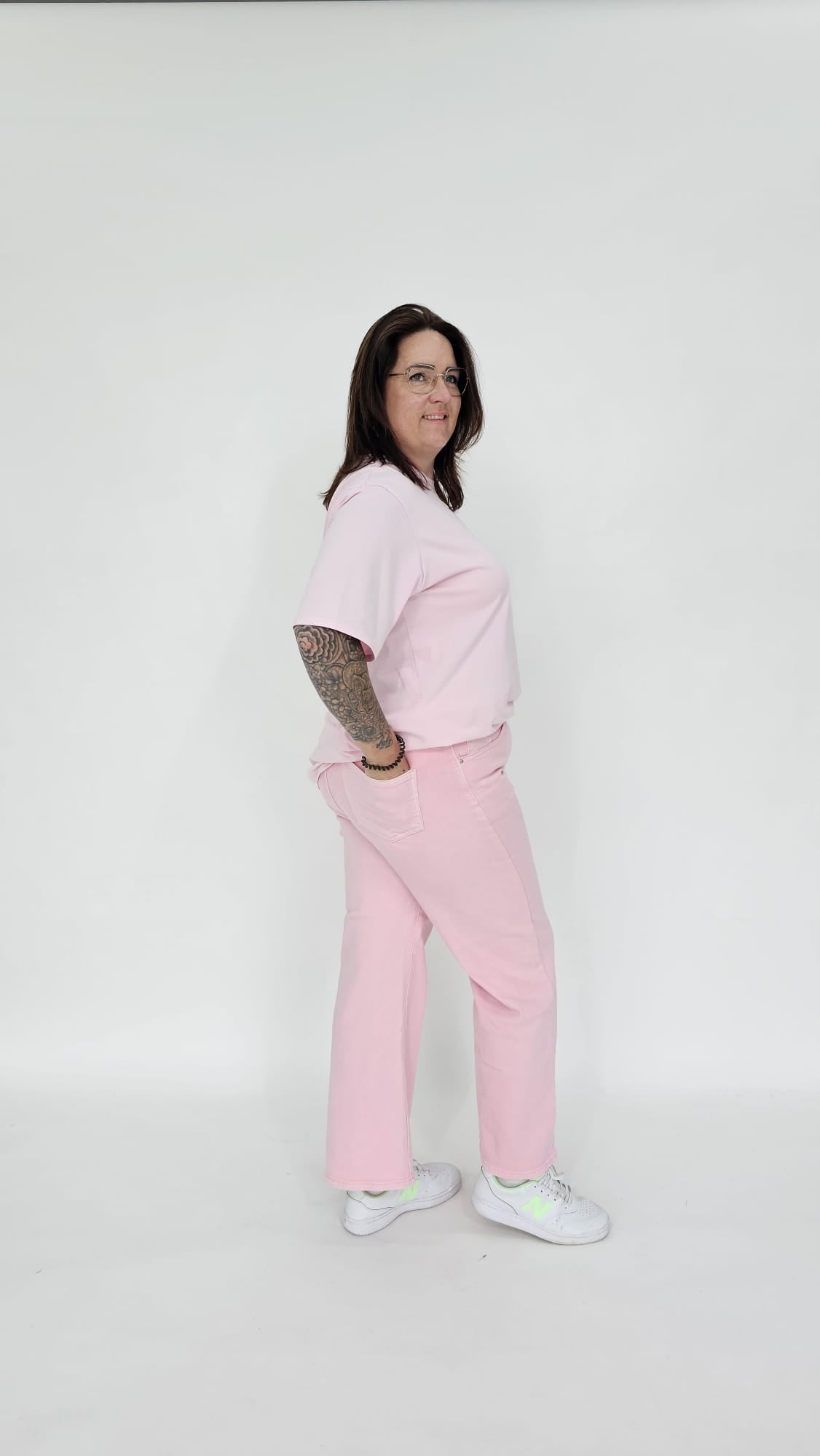 WIDE LEG ROZE MY TINA'S - LWP-535E