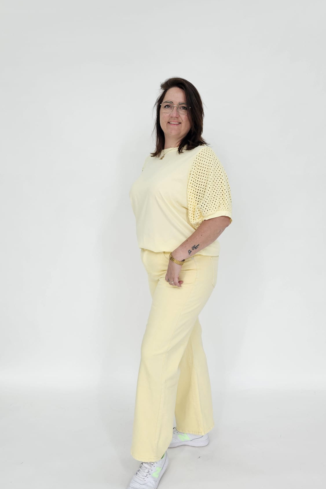 WIDE LEG GEEL MY TINA'S - LWP-535H