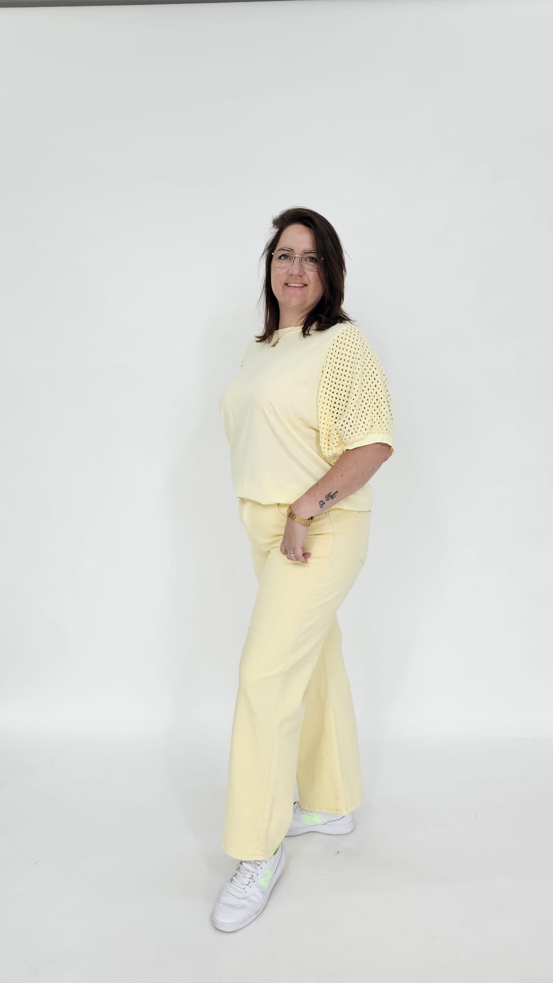 WIDE LEG GEEL MY TINA'S - LWP-535H