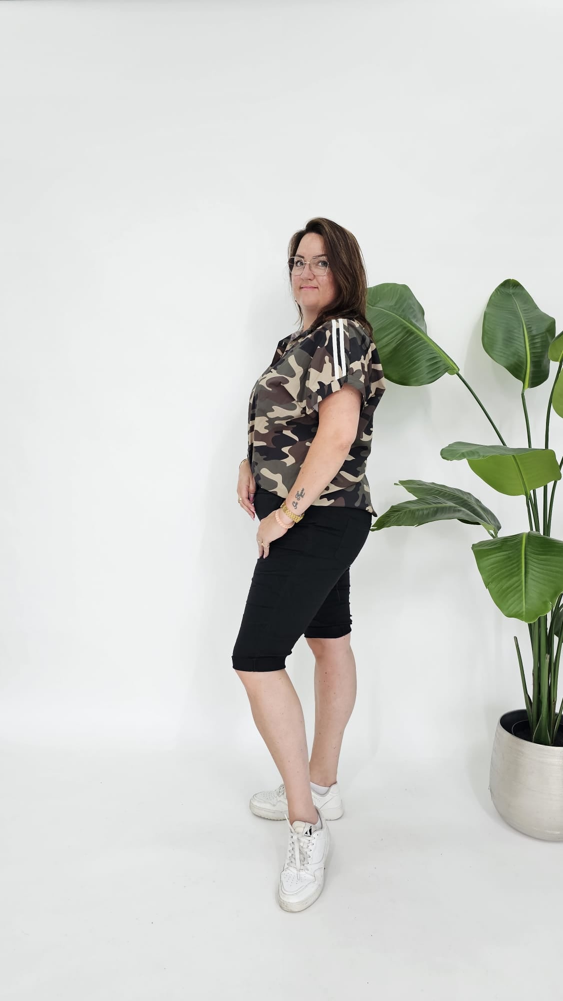 CAMOUFLAGE SPORTI BLOUSE - 2105