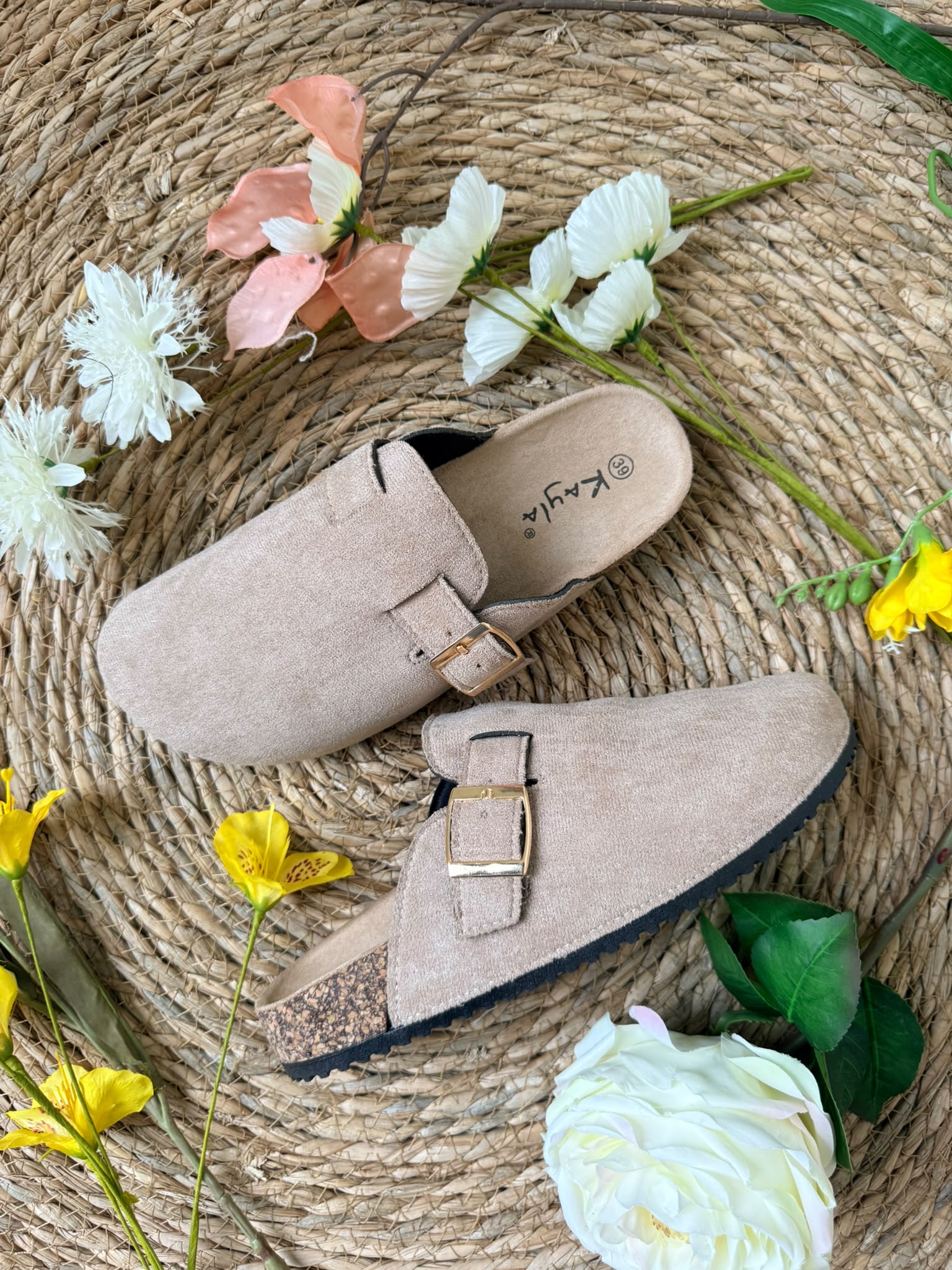 CELINA SLIPPER - BEIGE 68-367