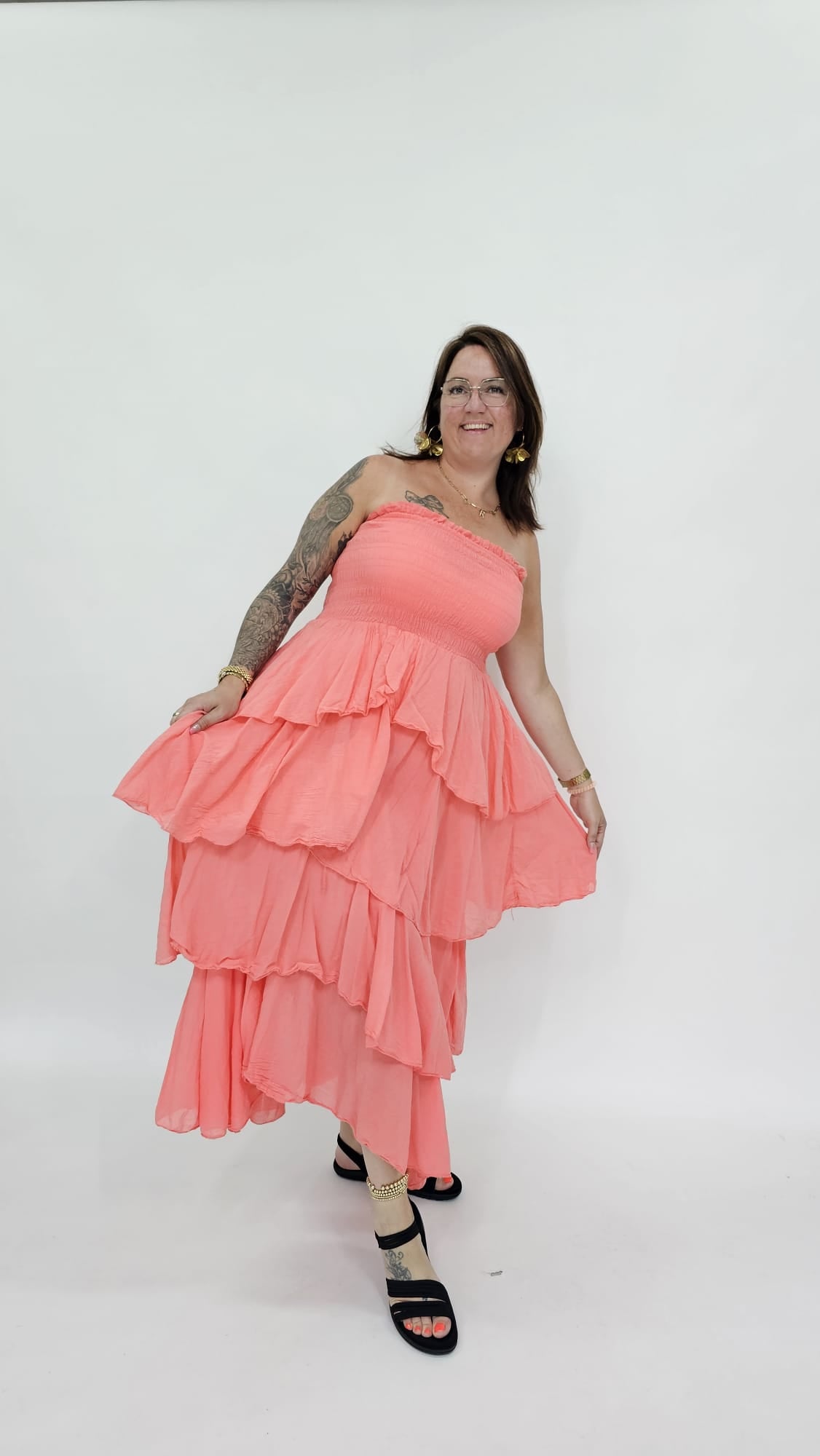 STRAPLESS LAYERS JURK - 2083