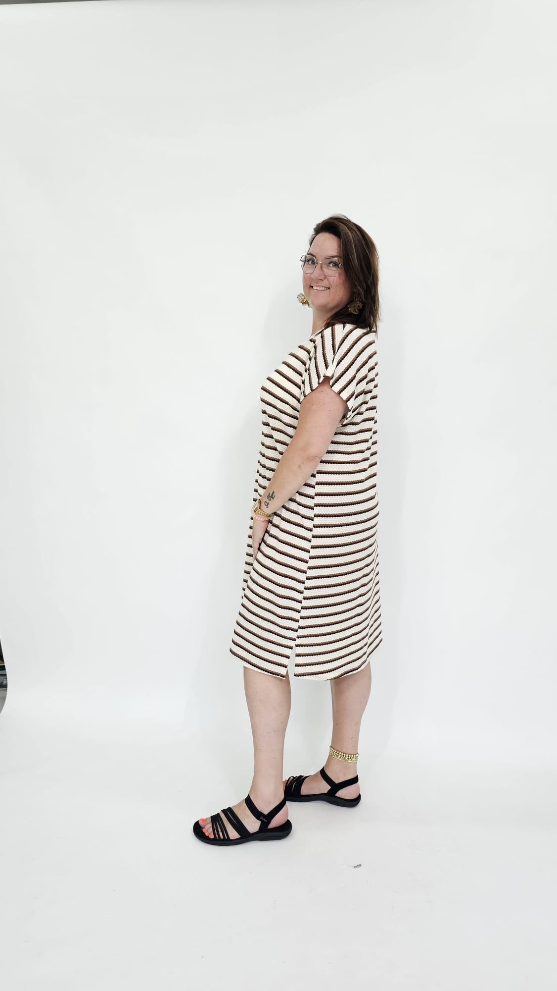 SUMMER BEACH STREEP JURK - 2112