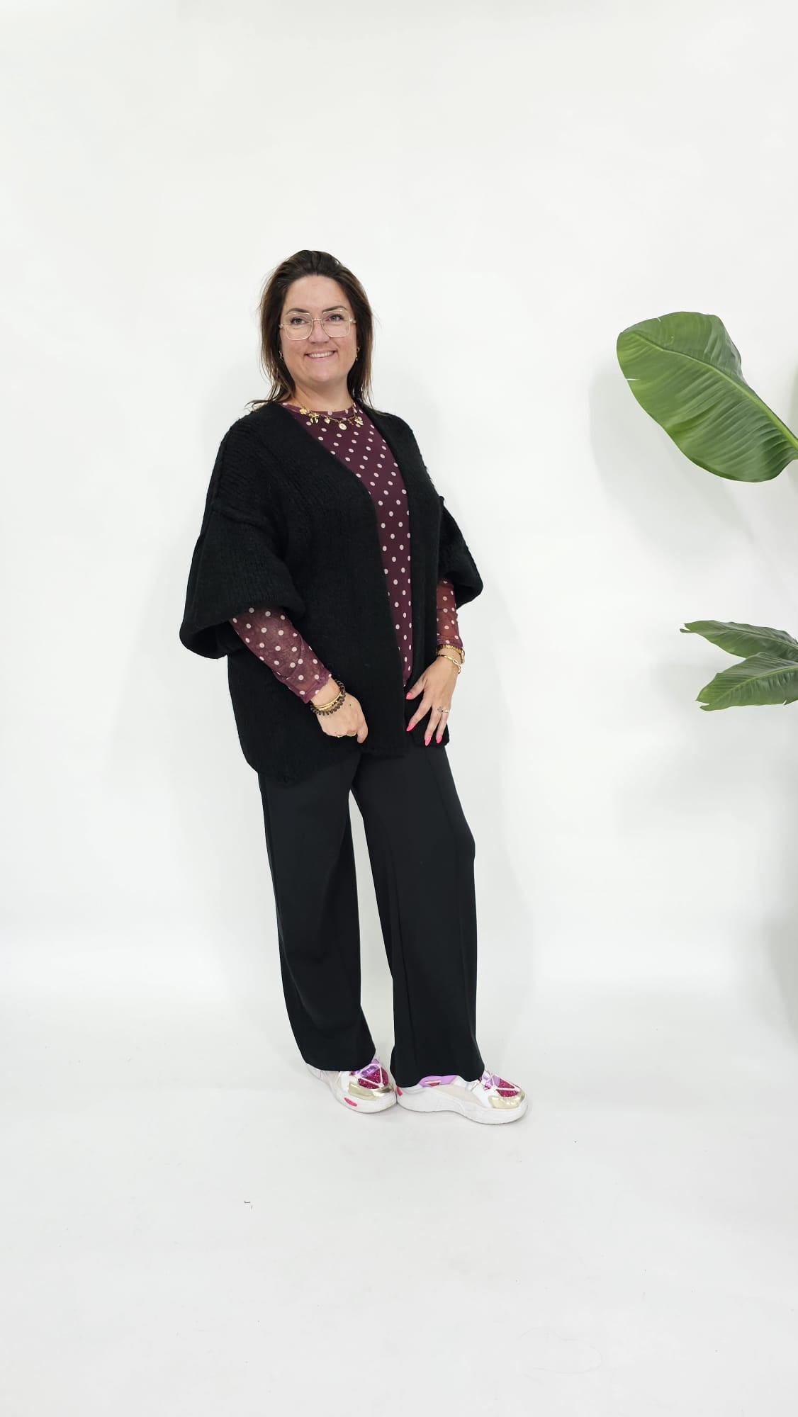 DOTS MESH TOP ROOD