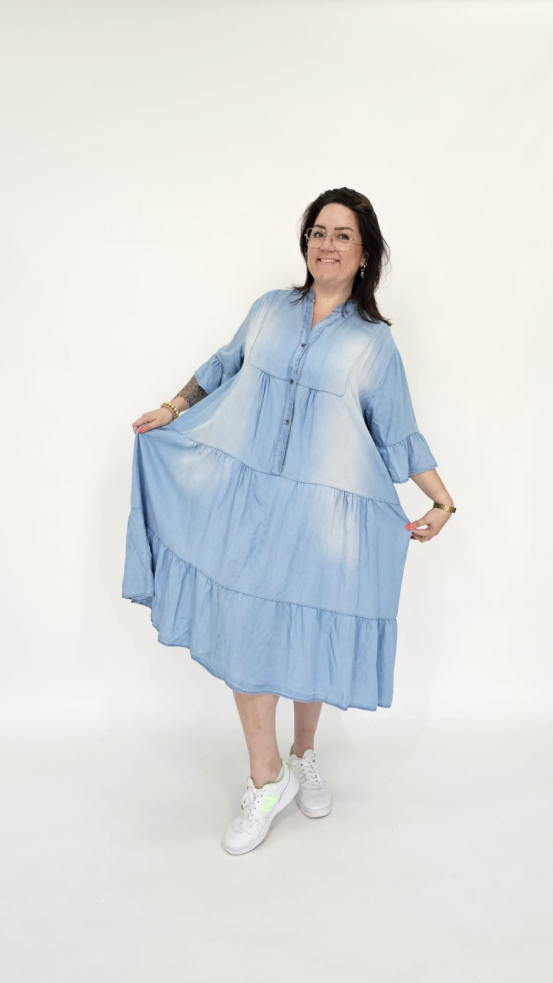 DENIM LOOK JURK - 2032