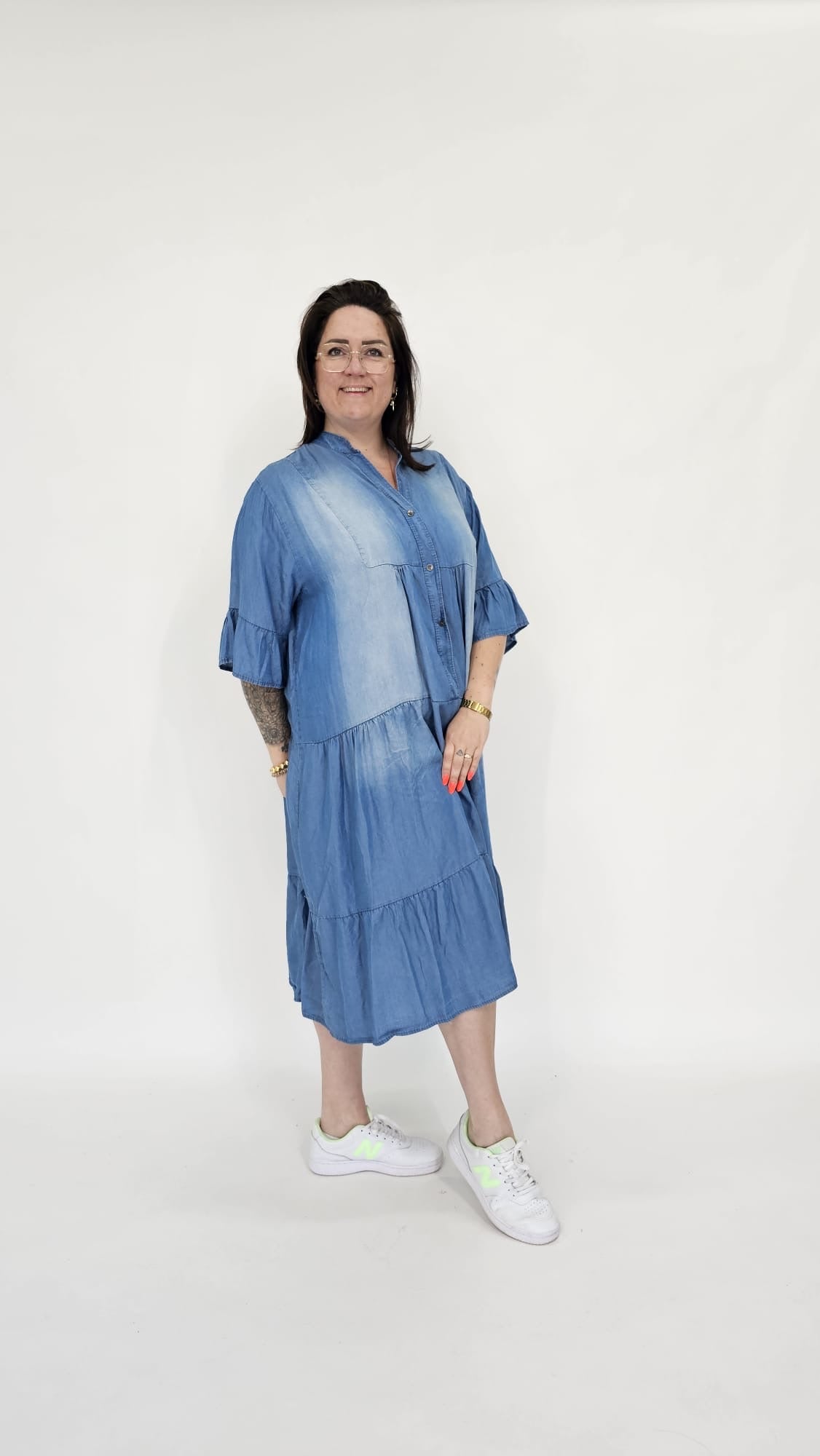 DENIM LOOK JURK - 2032