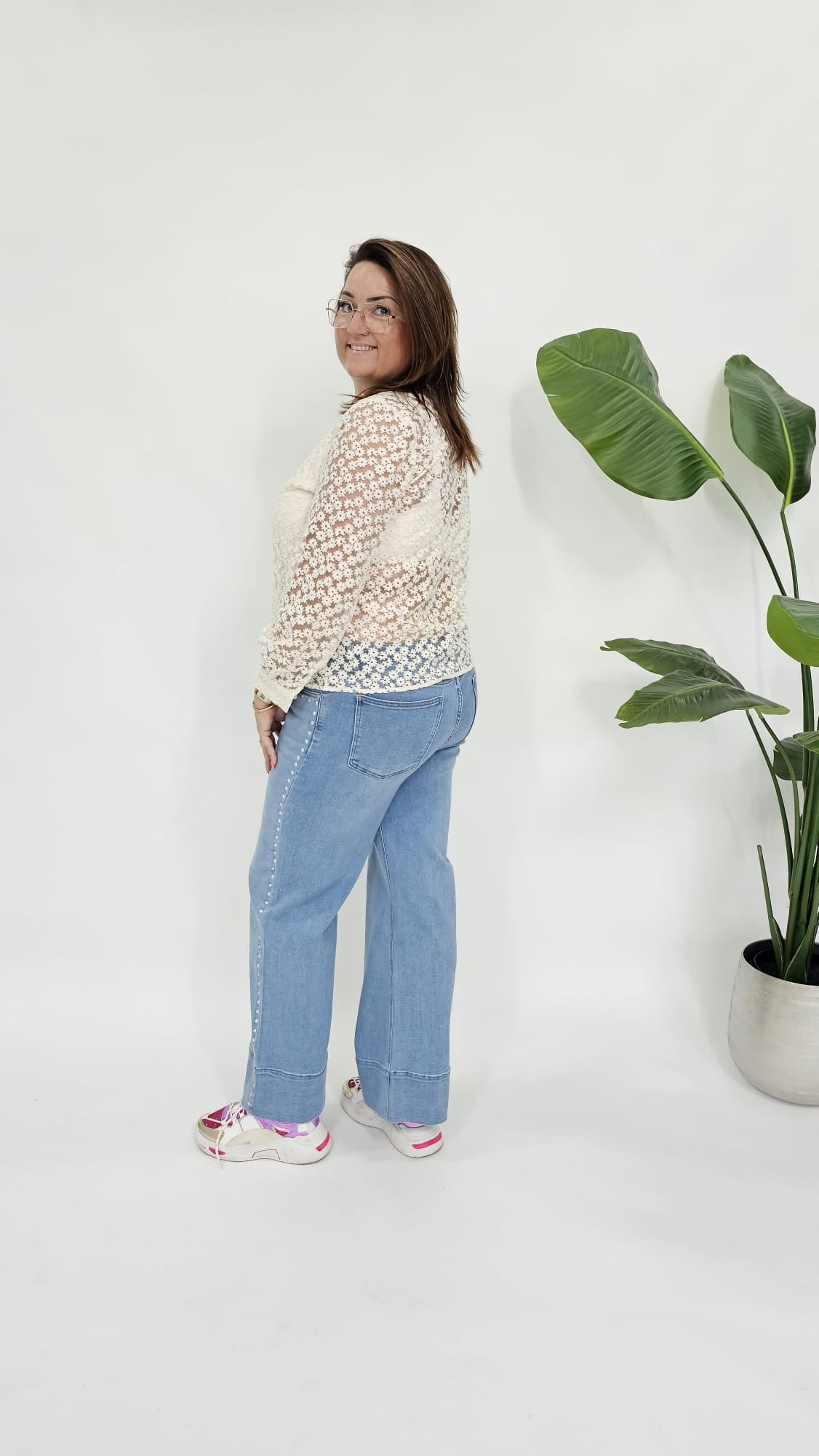 BLOEMEN BLOUSE BEIGE