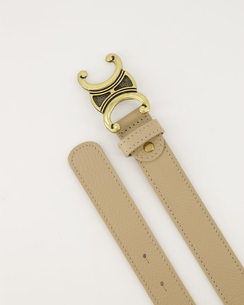 AVERY BELT - TAUPE