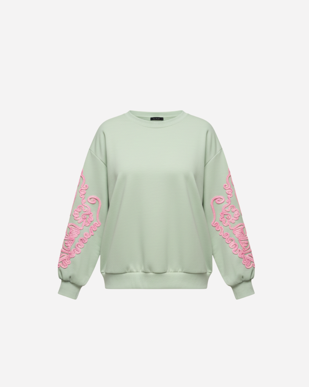 BORDUUR MOUW SWEATER - 1908