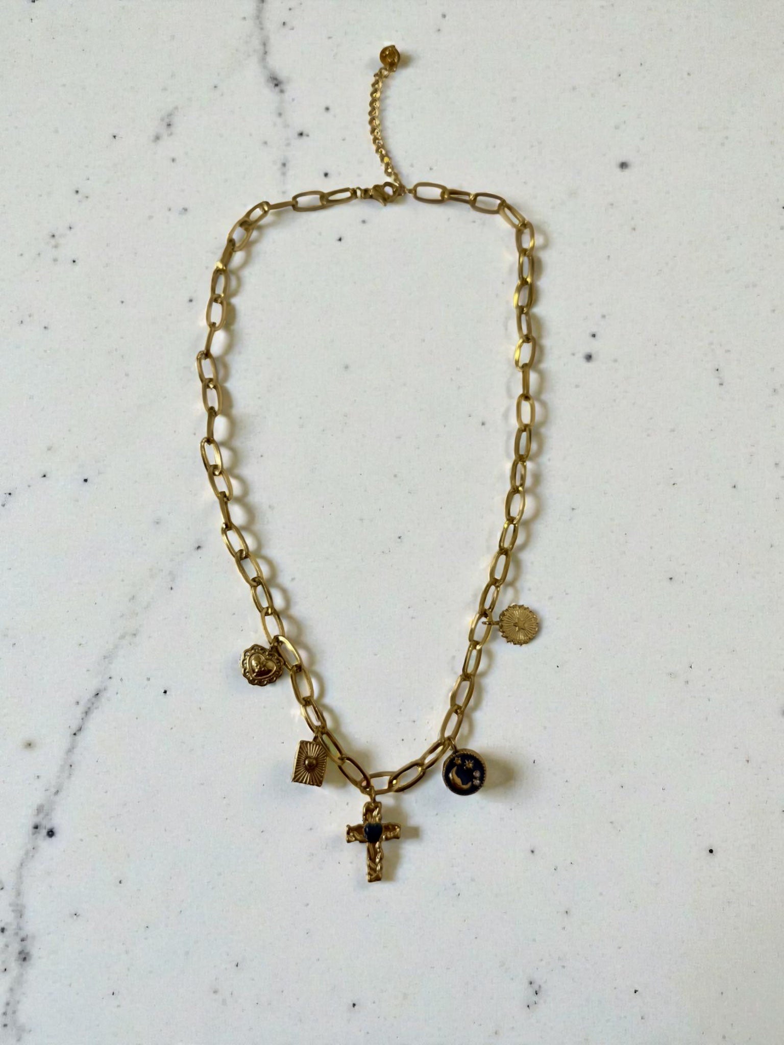 Formen Parel Herz Kette