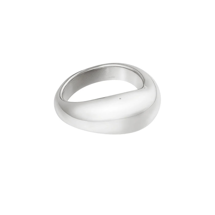 SMOOTH RING - ZILVER