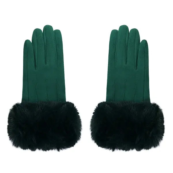 ESMEE HANDSCHOENEN - DENNENGROEN