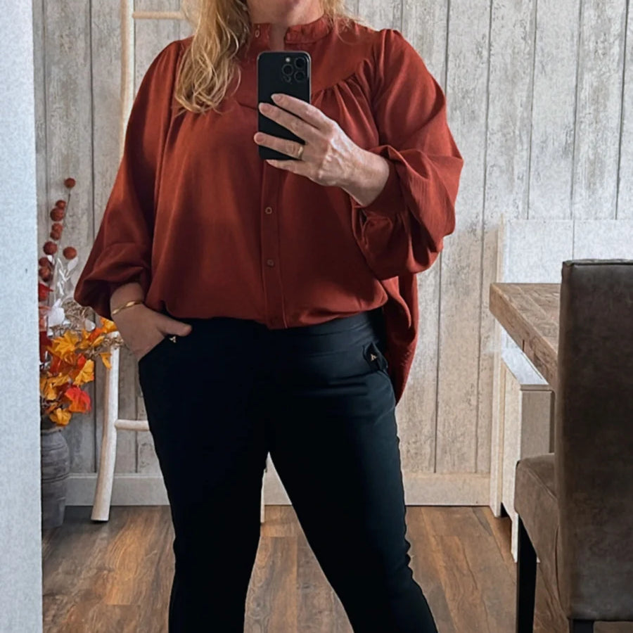 LADY TRAVEL TROUSER - ZWART