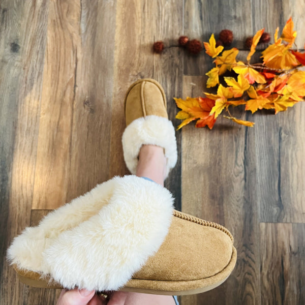 PANTOFFEL ARIA - CAMEL